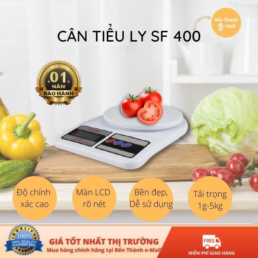 Cân Tiểu Ly SF-400 Tiện Dụng [Tải Trọng 1g - 10kg]