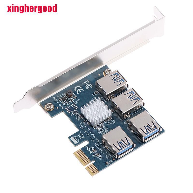 Card Mở Rộng Pcie Pci-E 1 4 Pci-Express Slot 1x Sang 16x Usb 3.0 | BigBuy360 - bigbuy360.vn