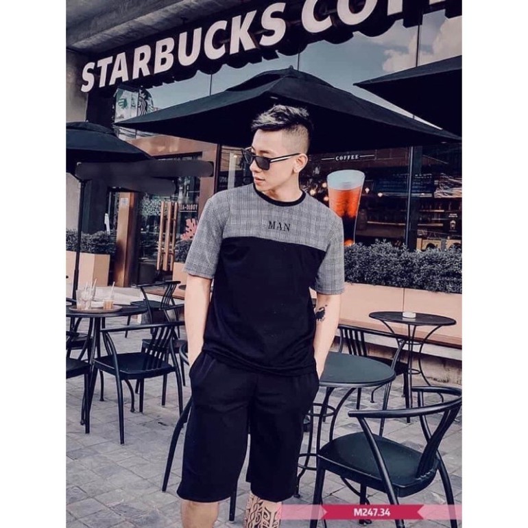 Bộ Hè Nam Man 3D ( Hàng Shop ) BB52 _ | BigBuy360 - bigbuy360.vn