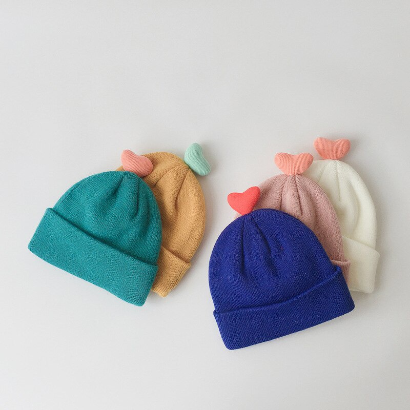 Mũ Len Beanie Mềm Mại Cho Bé Trai Và Bé Gái