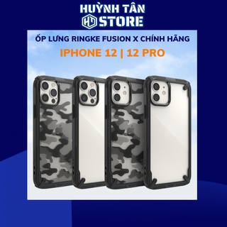Ốp lưng iphone 12 pro ip 12 RINGKE chính hãng trong suốt chống sốc FUSION X chống ố vàng phụ kiện điện thoại huỳnh tân