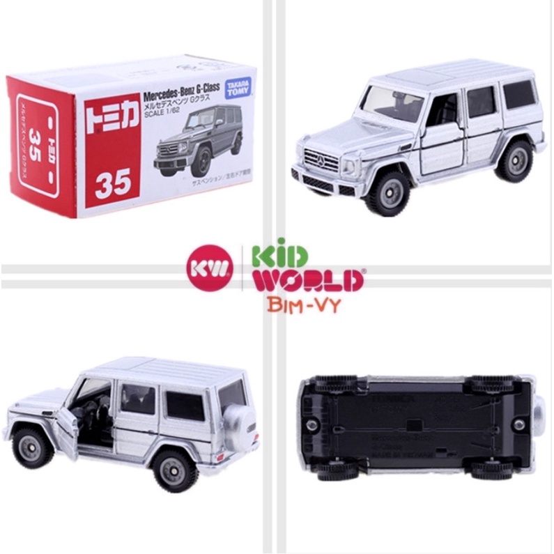 Xe mô hình Tomica Box Mercedes-Benz G-Class. MS: 836. Tỷ lệ 1:62.