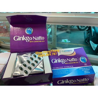 Ginkgo natto Cải thiện trí nhớ và chứng mất ngủ hoạt huyết dưỡng não, đau đầu chóng mặt, ngủ không ngon giấc