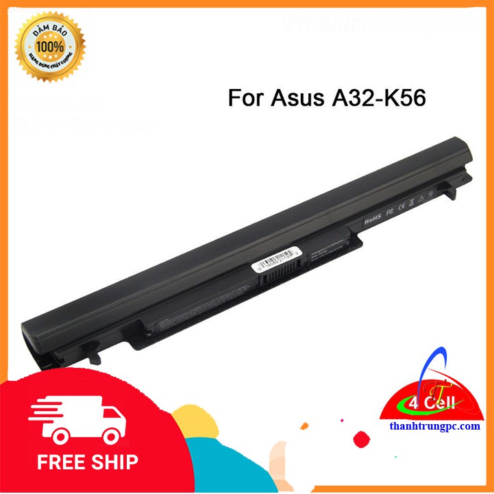 Pin Laptop Asus K46 K56, 56CA, K56CB, K56CM
