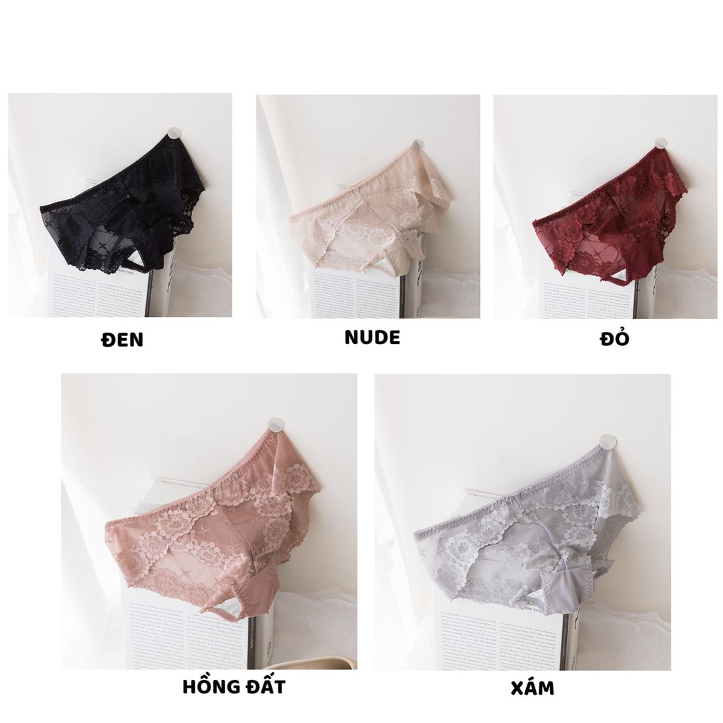 Quần Lót Nữ ❤️FREESHIP❤️ Quần Lót Ren sexy hoa cao cấp mềm mịn gợi cảm sexy mẫu 8371 | BigBuy360 - bigbuy360.vn