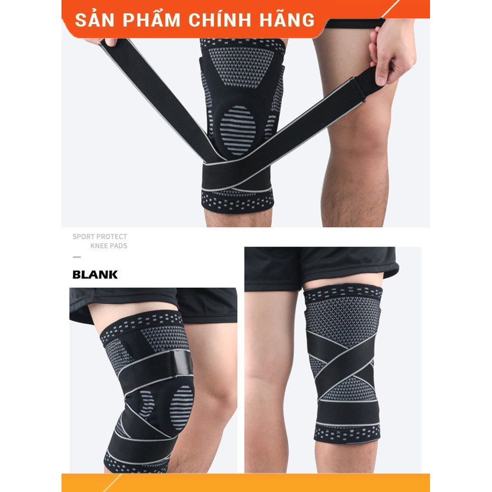 Bó ĐẦU Gối Chính Hãng -Bó Gối cho Đá Bóng, Tập Gym, Bóng chuyền... - hỗ trợ dây chằng, giãn dây chằng