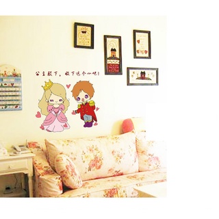 Decal dán tường trang trí - CẶP ĐỔI NHIỀU MẪU
