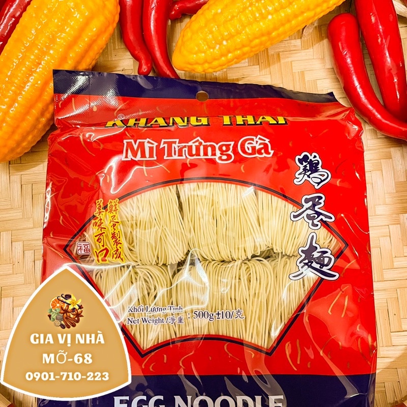 MÌ TRỨNG GÀ HIỆU KHANG THÁI 500GR