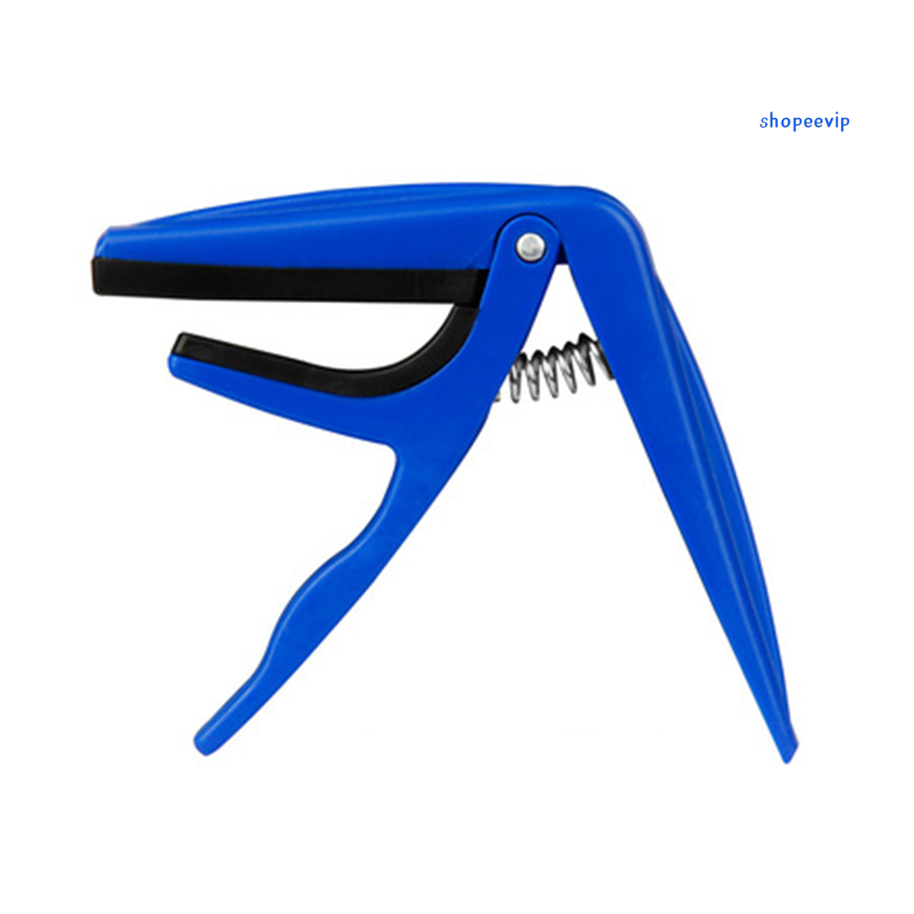 Steel Quick Change Acoustic Ukulele Pick Capo Key Tuning Clamp Accessory