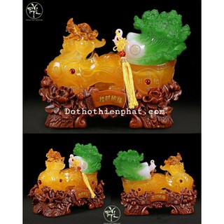 Tỳ hưu phong thủy màu vàng