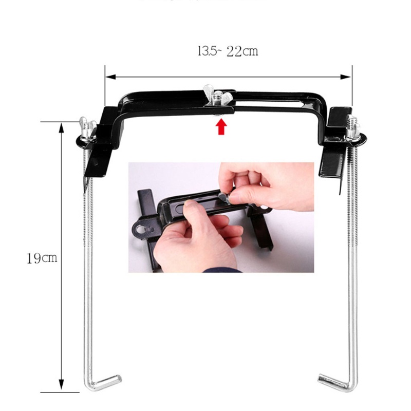 Giá Đỡ Pin Tiêu Chuẩn Có Thể Điều Chỉnh Cho Xe Hơi