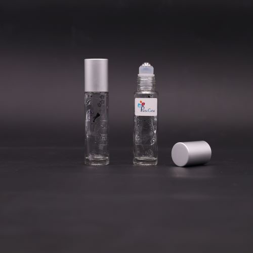 2023  Chai Bi lăn 10ml Hình Mèo THẦN TÀI Nhật Bản cao cấp Màu Vàng Bạc chiết nước hoa tinh dầu