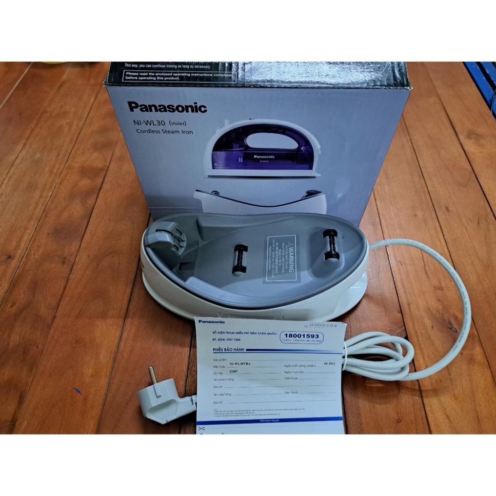 [PANASONIC | WL30VRA] Bàn ủi hơi nước Panasonic NI-WL30VRA