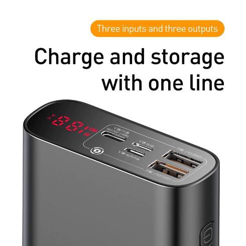 Pin Sạc Dự Phòng PPXCA 20000 Mah - 22.5W Sạc Nhanh Quick Charge 3.0 Cổng USB / Micro / IP / Type-C Cho Smartphone