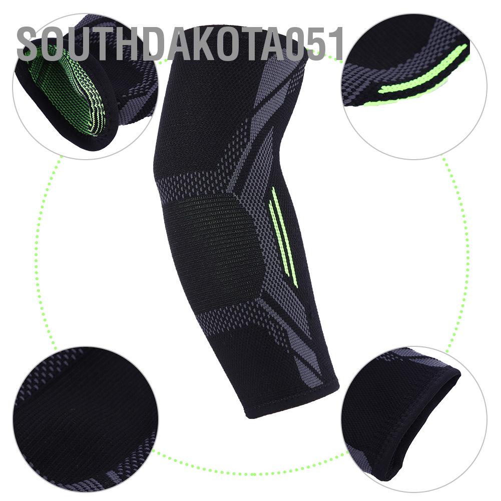 Băng Bảo Vệ Khuỷu Tay Cùi Chỏ Tập Gym Chơi Thể Thao Nẹp Cánh Tay Màu Đen Unisex Southdakota051