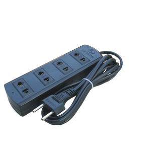 Ổ cắm điện vinaka ** ổ cắm điện vinaka 4 lỗ chống va đạp, chống cháy, dây dài 2.5m/4.5m 1200w, mã: n4