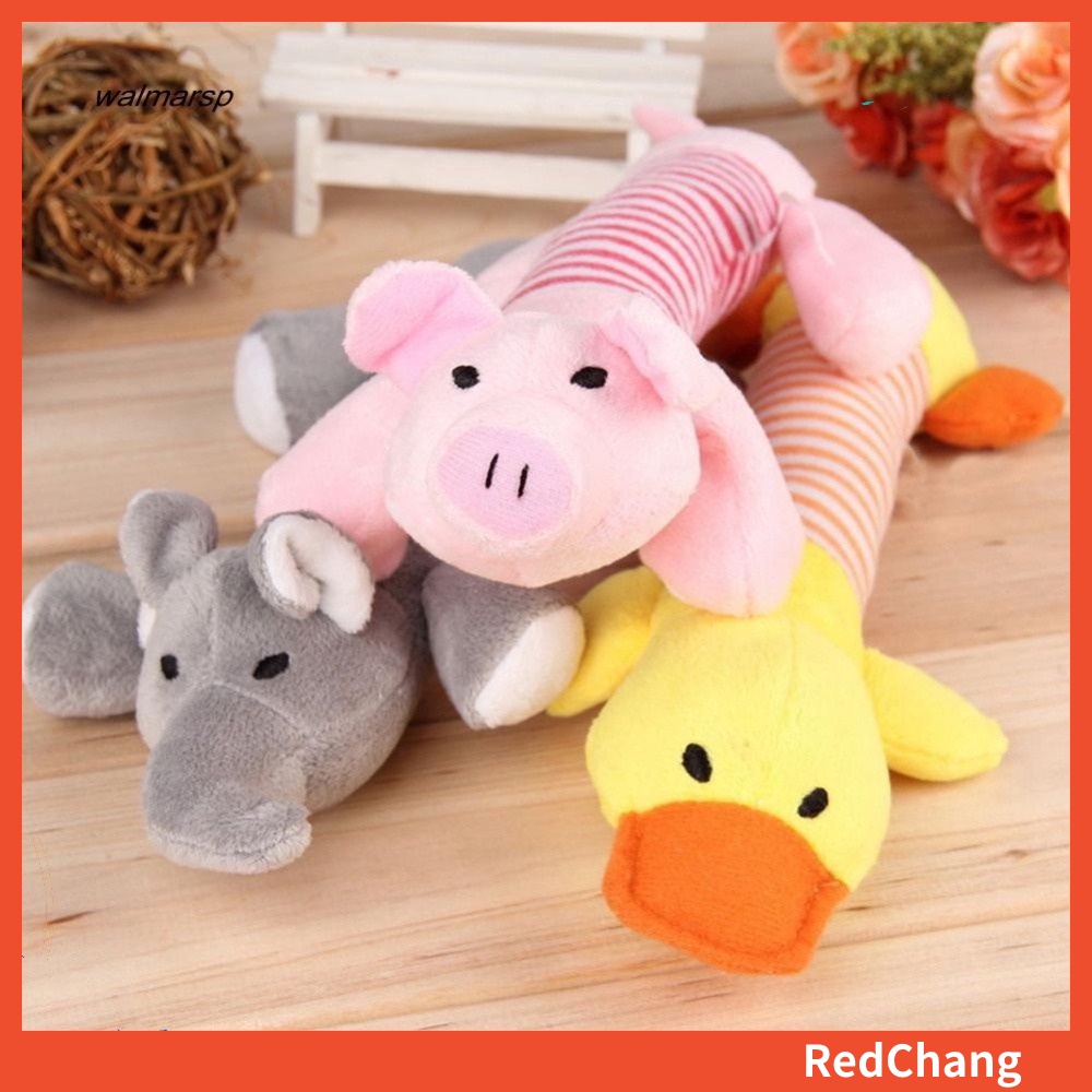 Thú Nhồi Bông Phát Ra Tiếng Kêu Hình Động Vật Đáng Yêu Cho Thú Cưng
