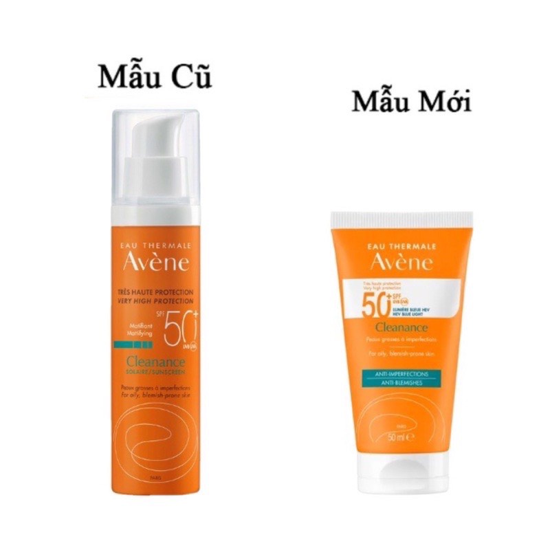 Kem chống nắng Avene Dry Touch Very High Protection Fluid chống nắng phổ rộng SPF50+