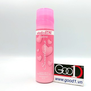 Lăn Khử Mùi 2X Thái Lan 75ml