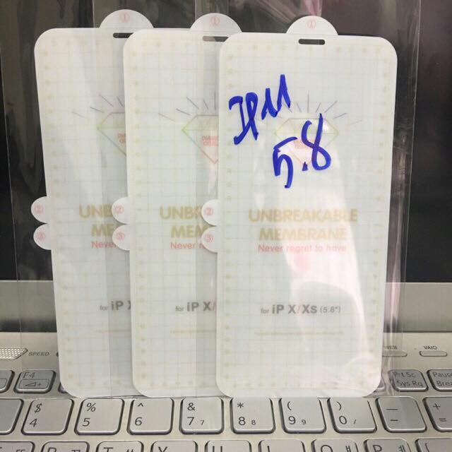 Dán dẻo PPF iPhone 15 Pro Max ,14 Pro Max , 13 ProMax, 12 Pro Max /11 chống xước tự phục hồi xước nhẹ + tặng gạt dán