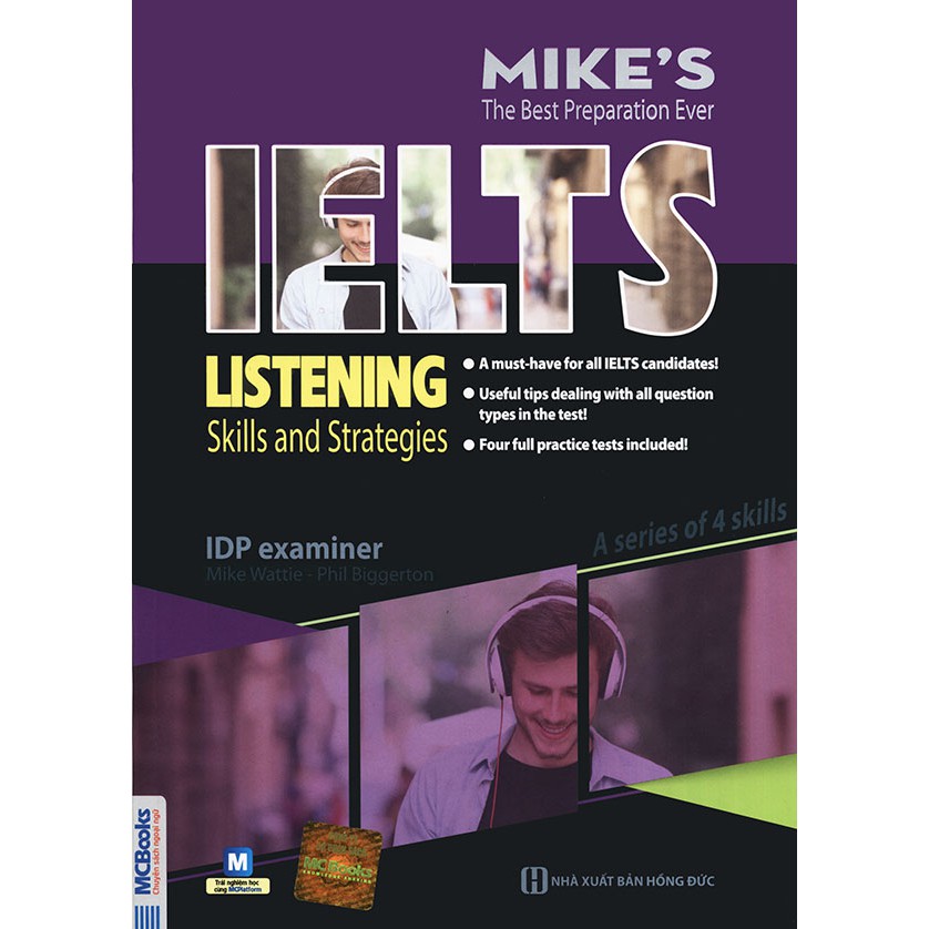 Sách - IELTS Listening : Skills and Strategies - Mike Wattie & Phil Biggerton (nghe qua app)