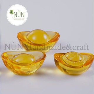 Khuôn Silicon Hình Thỏi Vàng 3D