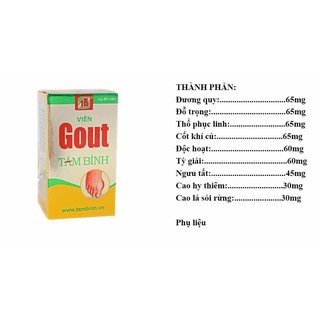 Viên Gout Tâm Bình