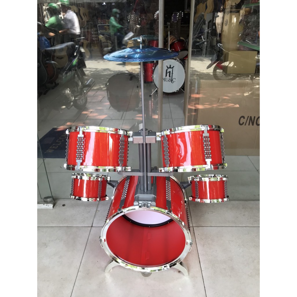 Bộ trống Jazz Drum 5 trống cho bé (tặng kèm ghế)