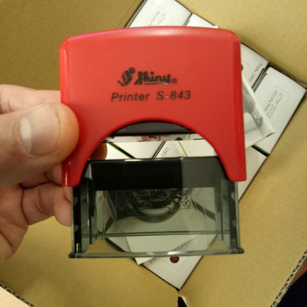 Cán dấu Shiny Printer S-843 (fullbox)