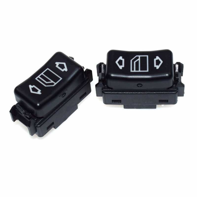 1 cặp cho Công tắc cửa sổ Mercedes Trái phải Nguồn 190 260 300 1248204610 1248204510