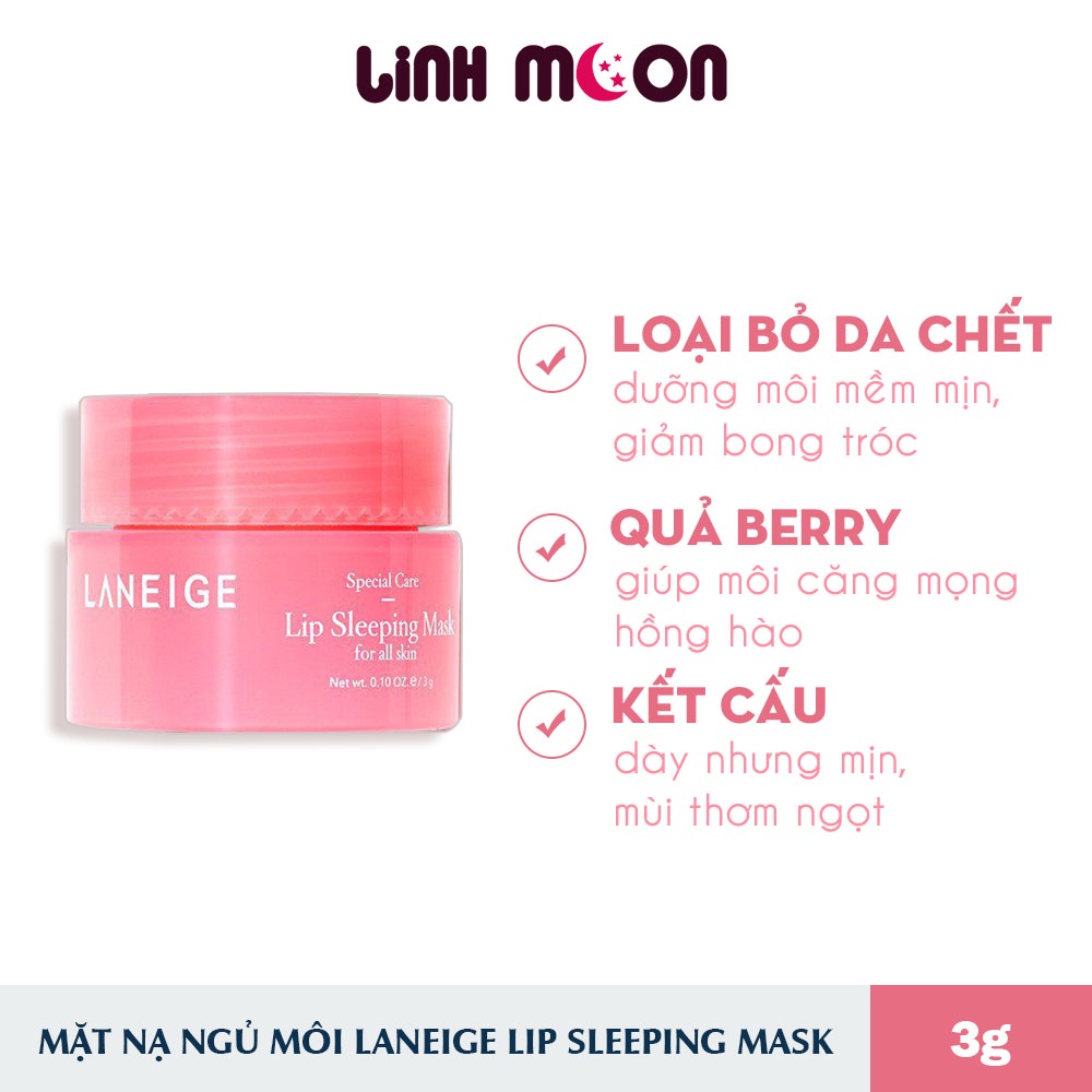 Mặt nạ ngủ môi mini Laneige Lip Sleeping Mask