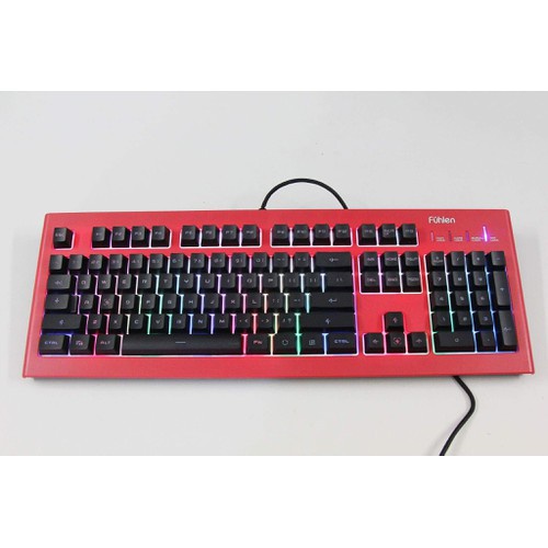 Bàn phím giả cơ Fuhlen G500S Led backlight USB Red - cũ dùng tốt - Bàn phím gaming G500s