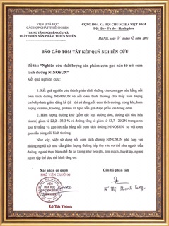 Nồi cơm tách đường NINOSUN