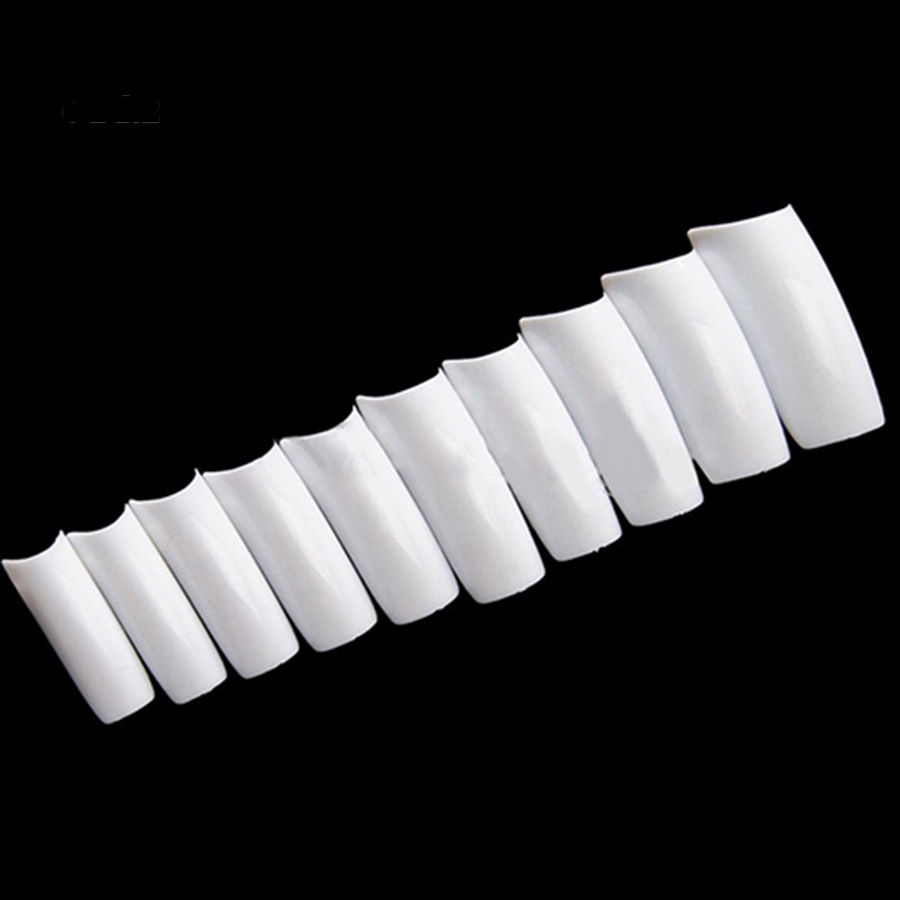 Bộ 500 móng giả trong suốt dùng cho vẽ móng tiện dụng