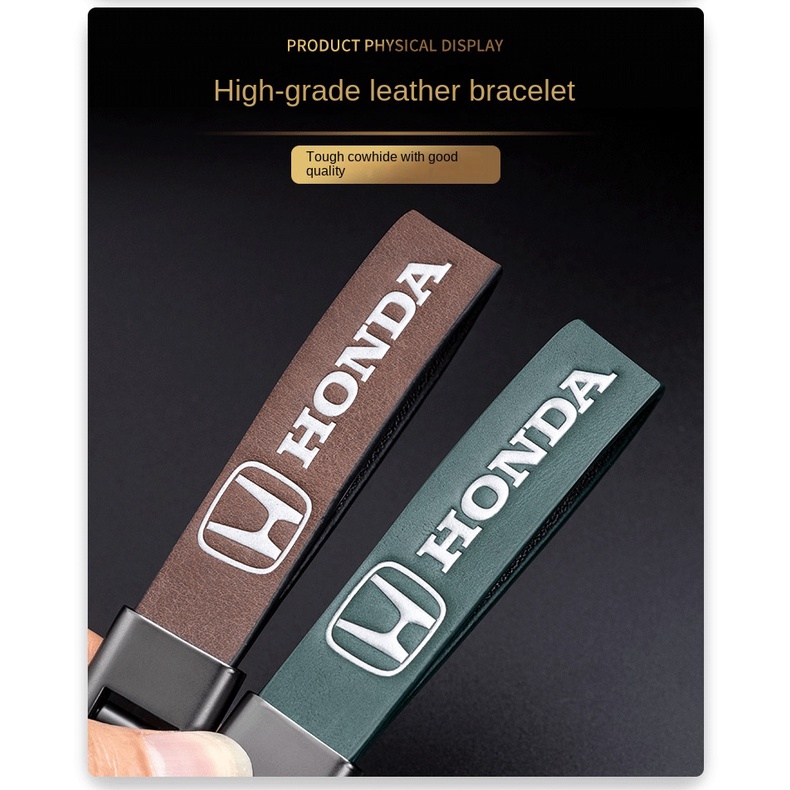 Ốp Da Bảo Vệ Chìa Khóa Xe Hơi Honda XRV Civic CRV Accord CITY Hrv