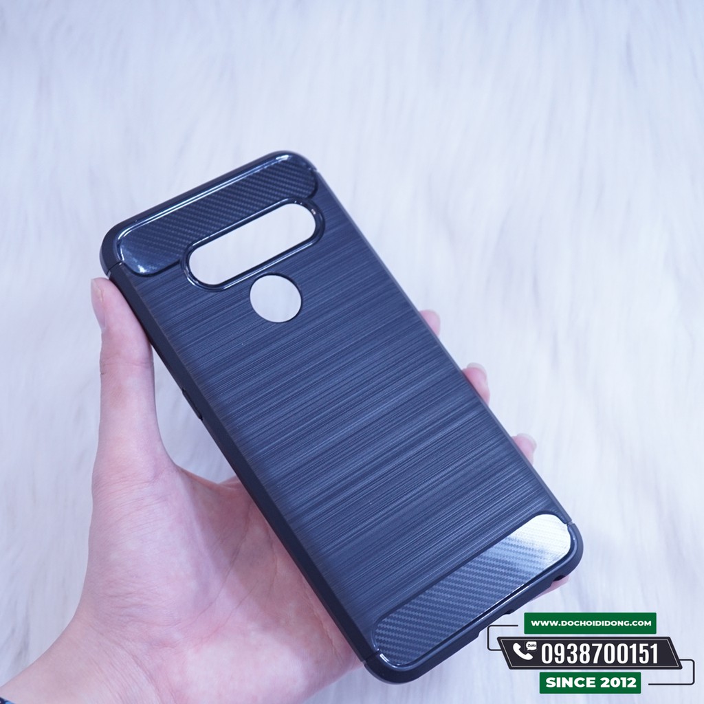 Ốp Lưng LG V50 / LG V50s Likgus Dẻo Sọc Kim Loại Chống Sốc
