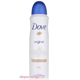 Xịt Khử Mùi Nữ 150Ml Dove Original, nga753 Uy Tín Từ Chất Lượng.