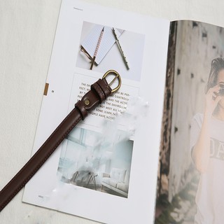 Thắt Lưng / Nịt Nữ Ulzzang Khuy Cài