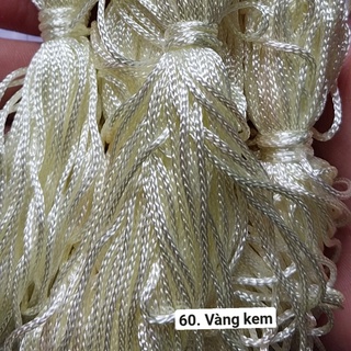 Bó 10m dây dù 1mm màu 51 đén 65
