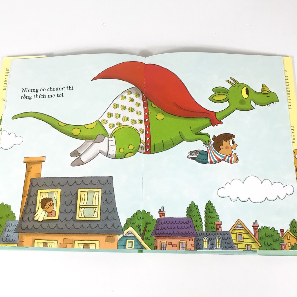 Sách - Làm sao để mặc quần áo cho 1 chú rồng (dành cho bé 3-6 tuổi)