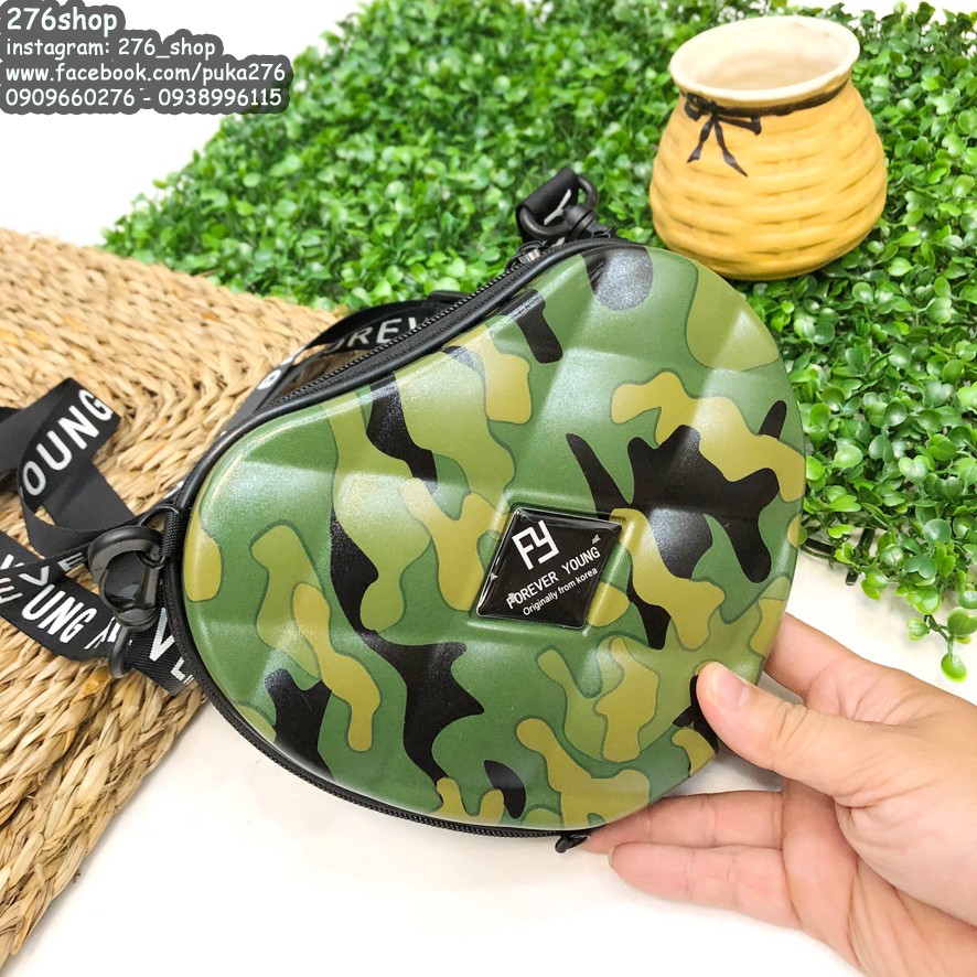 Túi trái tim da beo