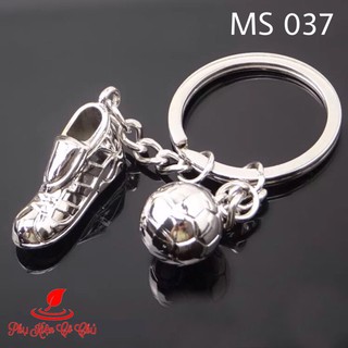 Móc khóa giày bóng đá kim loại cao cấp- ms037