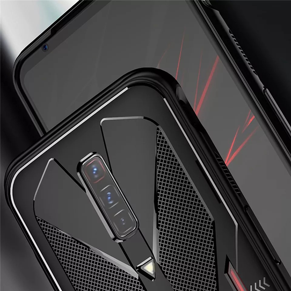 Ốp lưng Red Magic 6 / 6 Pro / 6s Pro / Magic 7 chống sốc tản nhiệt kiểu dáng Gaming cao cấp