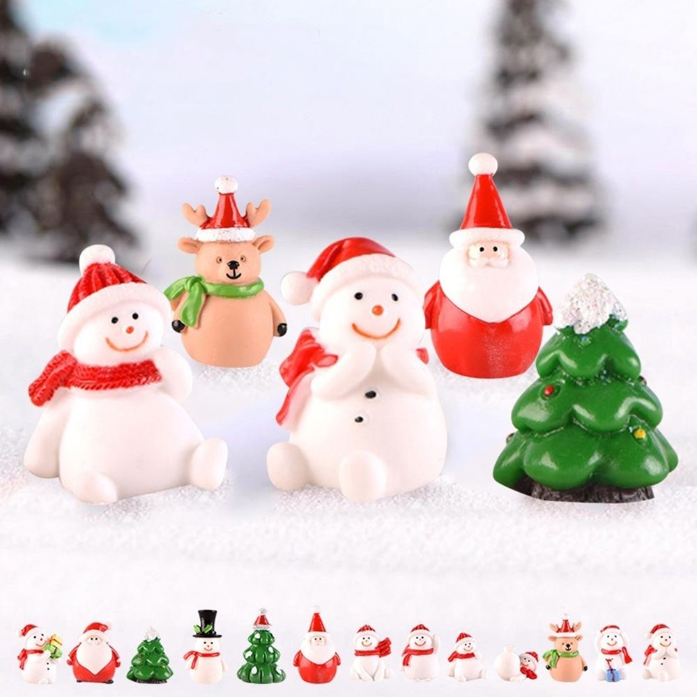Mô hình ông già noel mini dùng trang trí cây thông giáng sinh