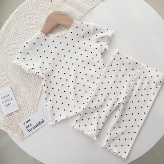 Set bộ chấm bi cho bé gái