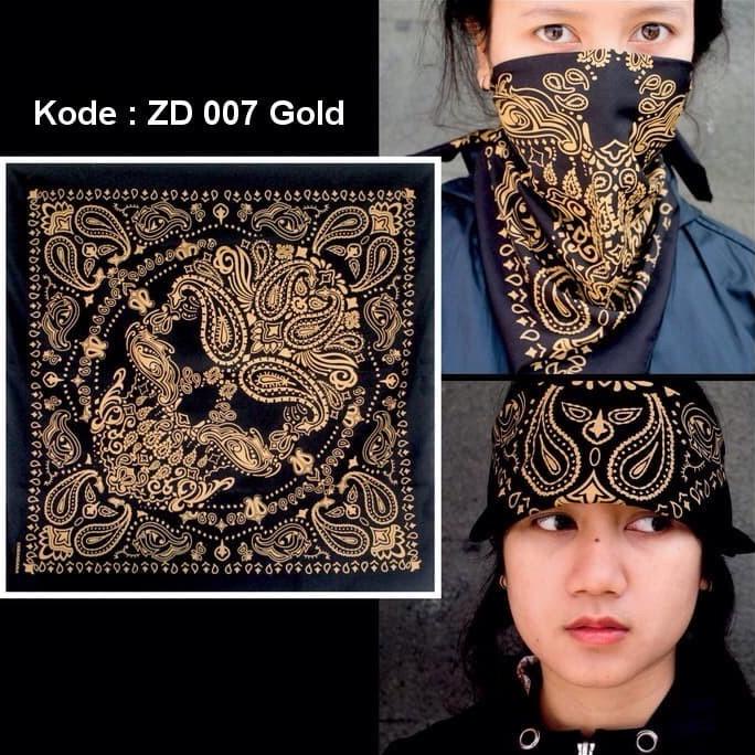 Hộp Bandana | Khăn Tay | Ck Zakdoek ZD007 Vàng