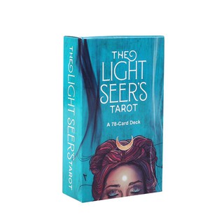 Bộ bài The Light Seer's Tarot 78 lá Tarot card deck chữa lành oracle healing light & shadow tặng đá thanh tẩy