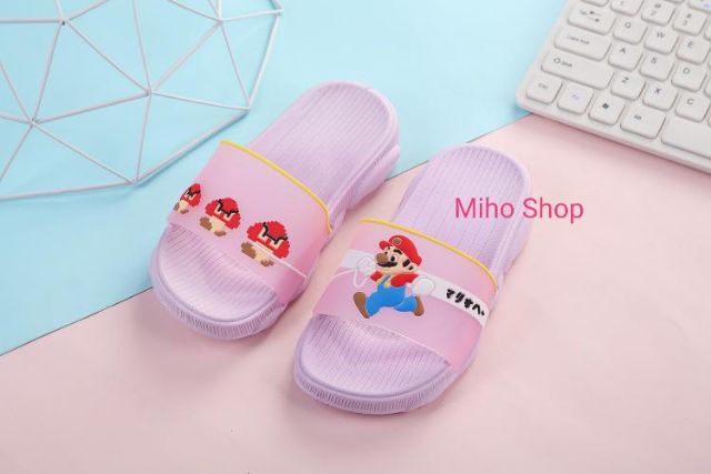 XẢ KHO DÉP CAO CẤP MARIO CỰC XỊN ĐẸP CHO BÉ TRAI BÉ GÁI - DÉP TRẺ EM