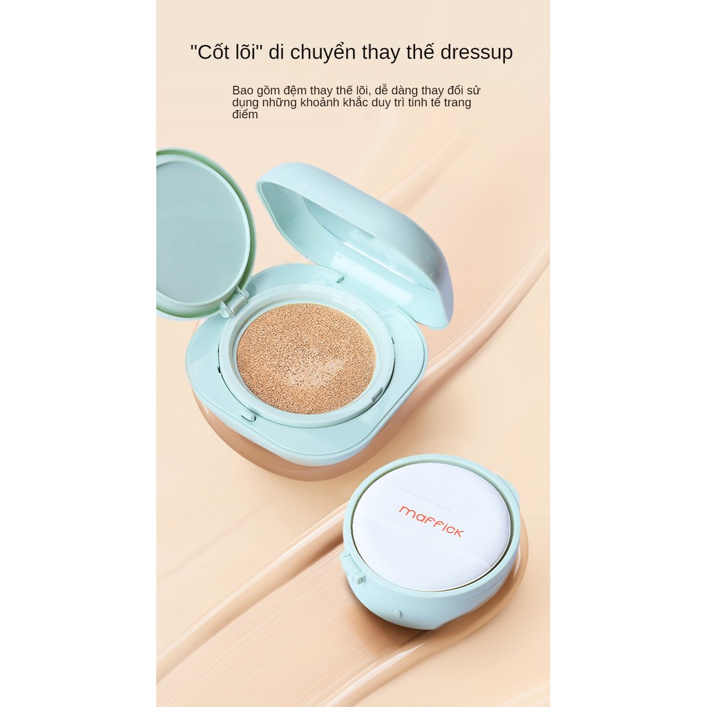 (Hàng Mới Về) Kem Nền Bb Air Cushion MAFFICK Lâu Trôi Kiềm Dầu Chống Thấm Nước Không Phai Màu Và có lõi thay thế giới skinfood mĩ phẩm nội địa trung | BigBuy360 - bigbuy360.vn