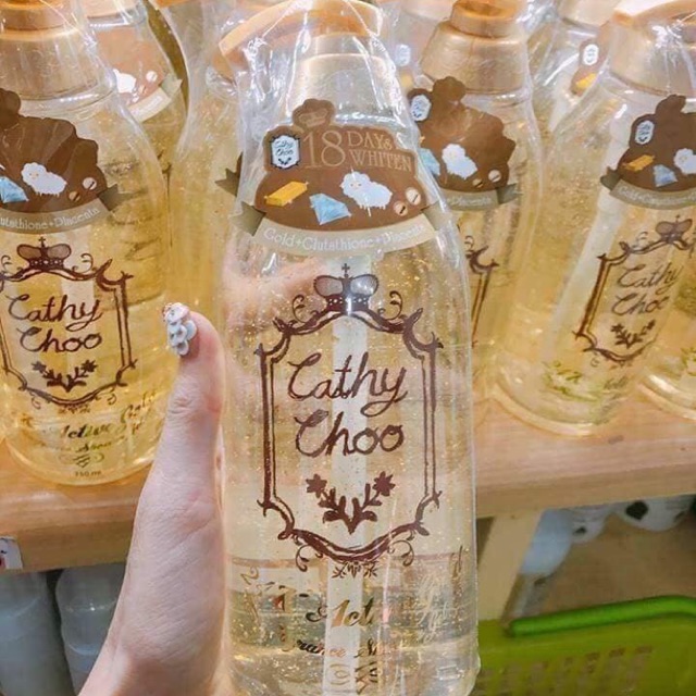 🧖🏻‍♀️SỮA TẮM CATHY CHOO TINH CHẤT VÀNG 24K⚱️